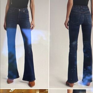Le Easy High Waist Flare Jeans